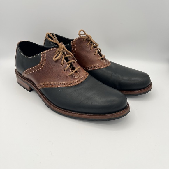 Cole Haan Men's Two Tone Leather Oxfords Dress Shoes 10M‎ - Picture 1 of 8